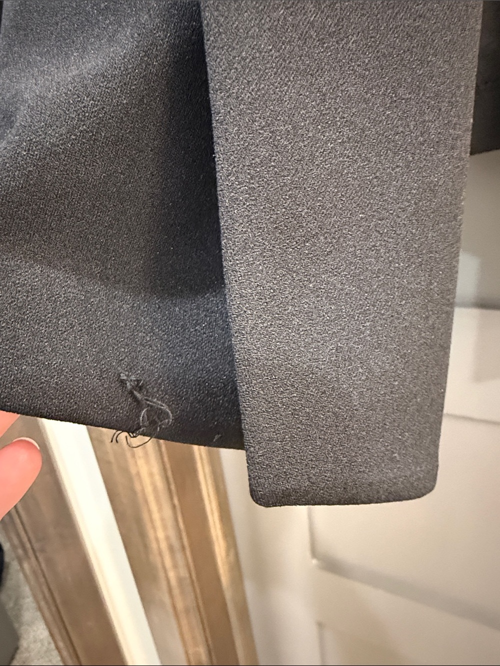 Anne Klein Black Open-Front Blazer - Picture 3 of 3